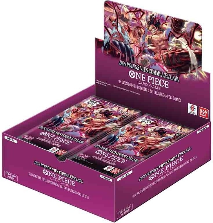 One Piece - Display OP11 - Des Poings Vifs comme l'Éclair VF  -  ONE PIECE