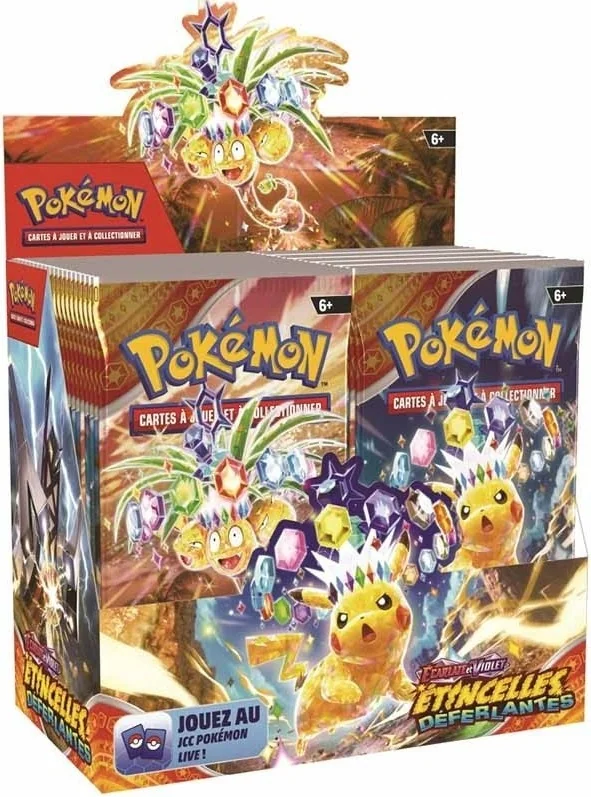 Pokémon - Display 36 Boosters EV08 Étincelles Déferlantes VF  - Cartes à collectionner