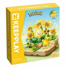 Pokémon - Keepley Pikachu Seek in the Sunflower  -  MARIO BROS & CO