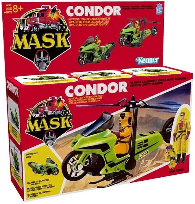 M.A.S.K - Véhicule Condor & Brad Turner  - AUTRES FIGURINES