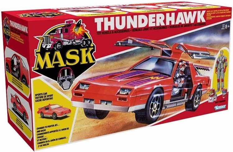 M.A.S.K - Véhicule Thunderhawk & Matt Traker  - AUTRES FIGURINES