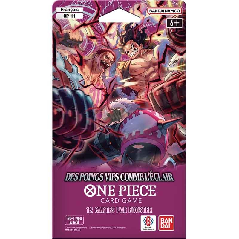 One Piece - Booster sous Blister OP11 Des Poings Vifs Comme l'Eclair FR  -  ONE PIECE