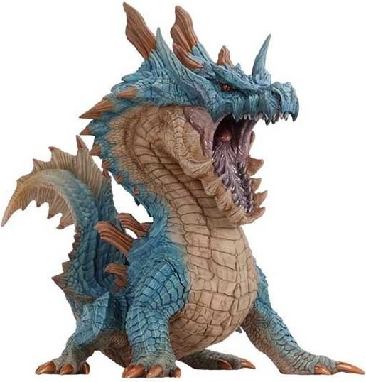 Monster Hunter- Figurine lagiacrus - Capcom builder sofvi model  - JEUX VIDEO