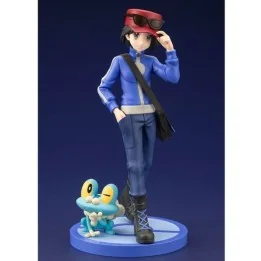 Pokémon - Figurine Kalem & Grenousse - ARTFXJ  -  MARIO BROS & CO