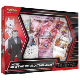 Pokémon - Coffret Mewtwo EX de la Team Rocket 4 Boosters  - Cartes à collectionner