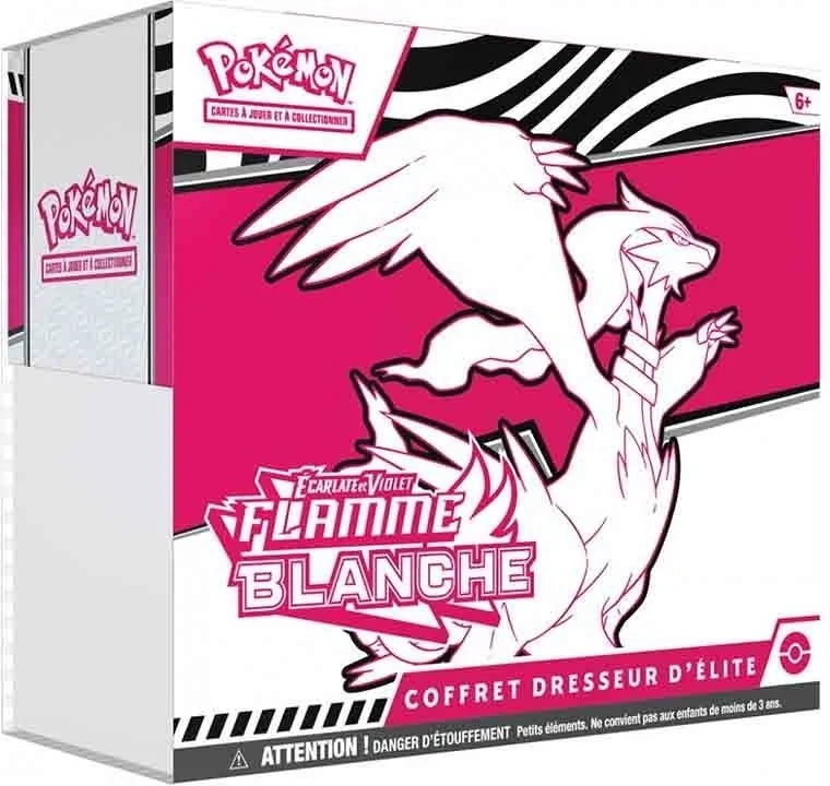 Pokémon - ETB Coffret Dresseur d'Elite - EV10.5 Ecarlate et Violet - Flamme Blanche  - Cartes à collectionner