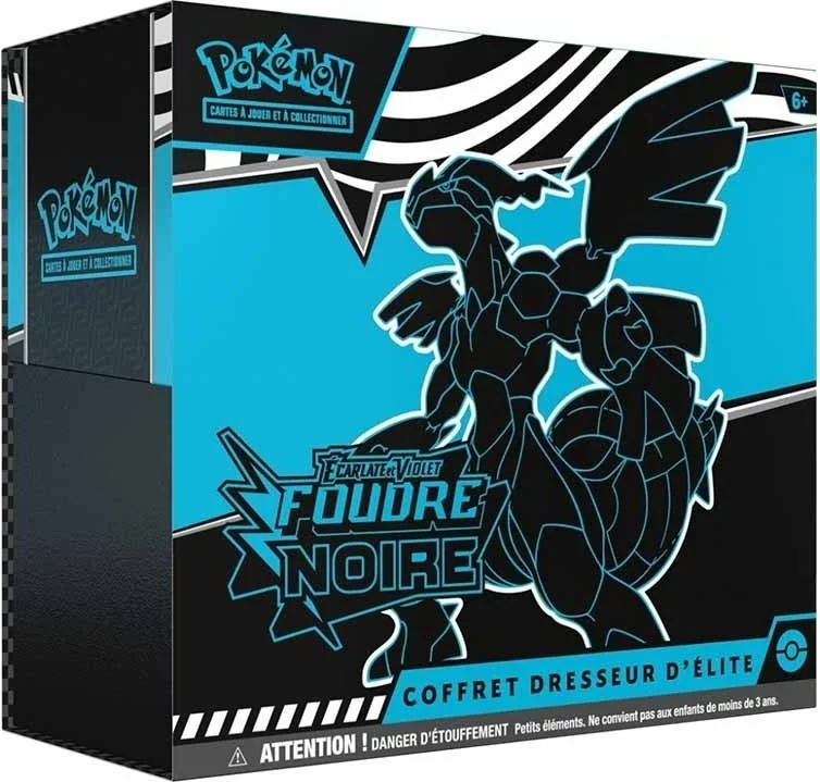 Pokémon - ETB Coffret Dresseur d'Elite - EV10.5 Ecarlate et Violet - Foudre Noire  - Cartes à collectionner
