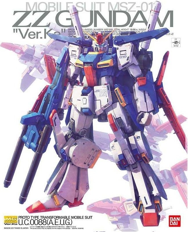 Gundam ZZ Ver.Ka MG 1/100  -  GUNDAM