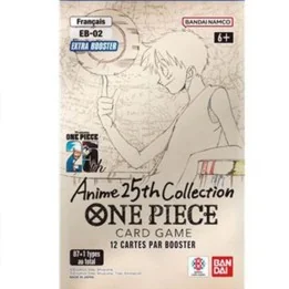 One Piece - Booster sous Blister EB-02 Anime 25th Collection FR  -  ONE PIECE