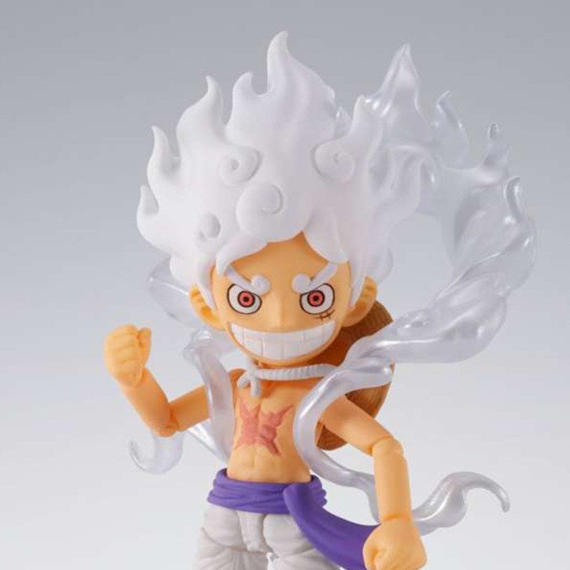One Piece - Figurine Luffy Gear 5 - World collectable figure x s.h.figuarts  -  ONE PIECE