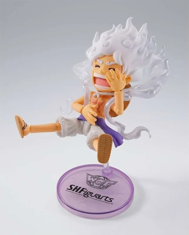 One Piece - Figurine Luffy Gear 5 - World collectable figure x s.h.figuarts  -  ONE PIECE