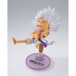 One Piece - Figurine Luffy Gear 5 - World collectable figure x s.h.figuarts  -  ONE PIECE