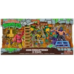 Les Tortues Ninja - Playset 6 Figurines 1988 Remastered  - AUTRES FIGURINES