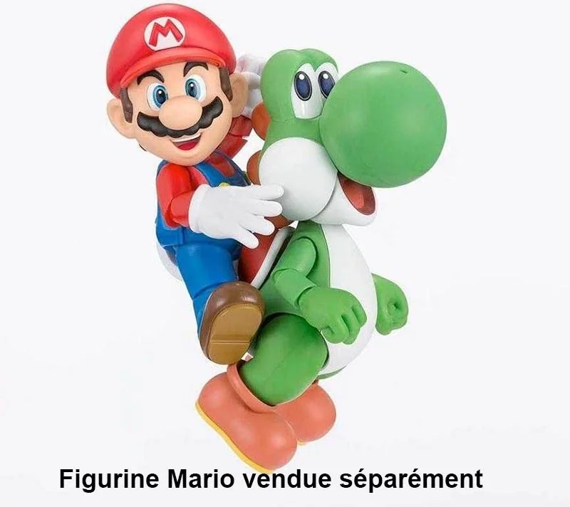 Super Mario Bros - Figurine Yoshi - S.H Figuarts  -  MARIO BROS & CO