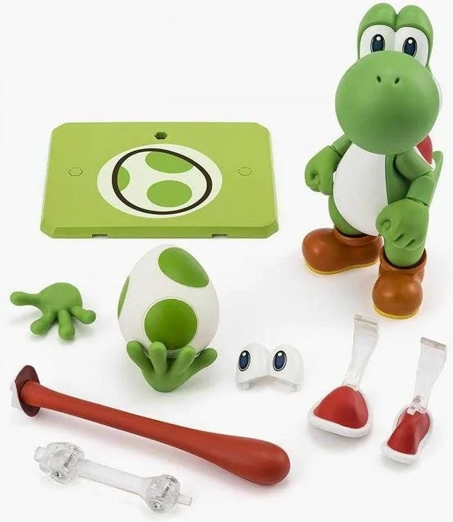 Super Mario Bros - Figurine Yoshi - S.H Figuarts  -  MARIO BROS & CO