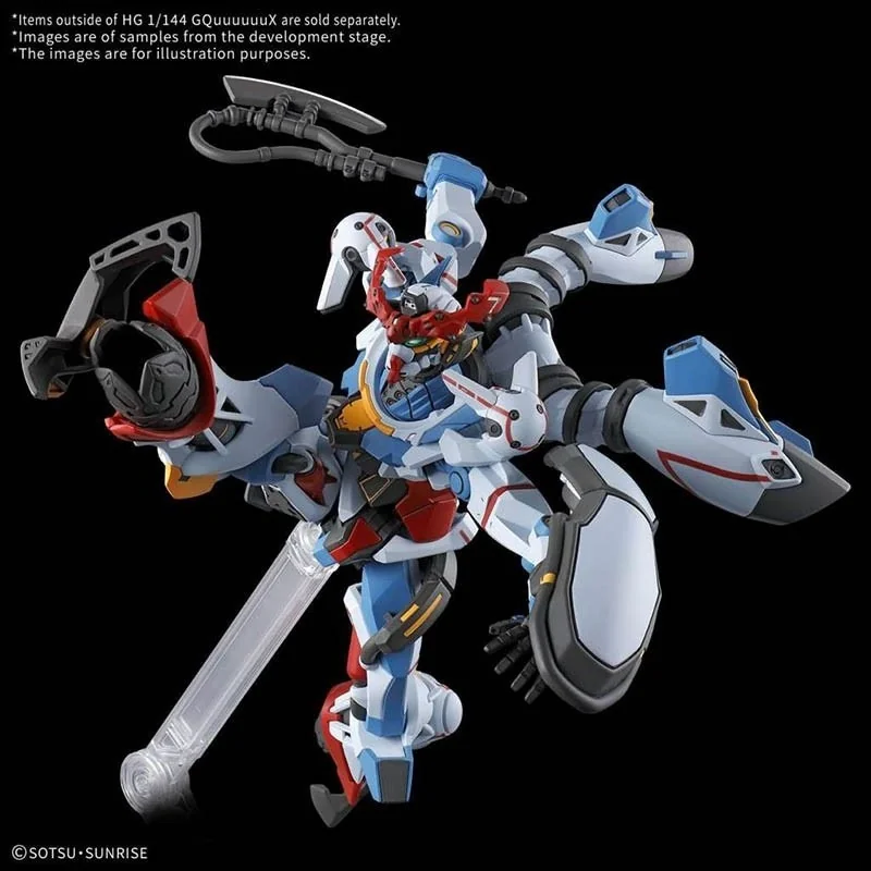 Gundam GQuuuuuuX GMS Omega HG 1/144  -  GUNDAM