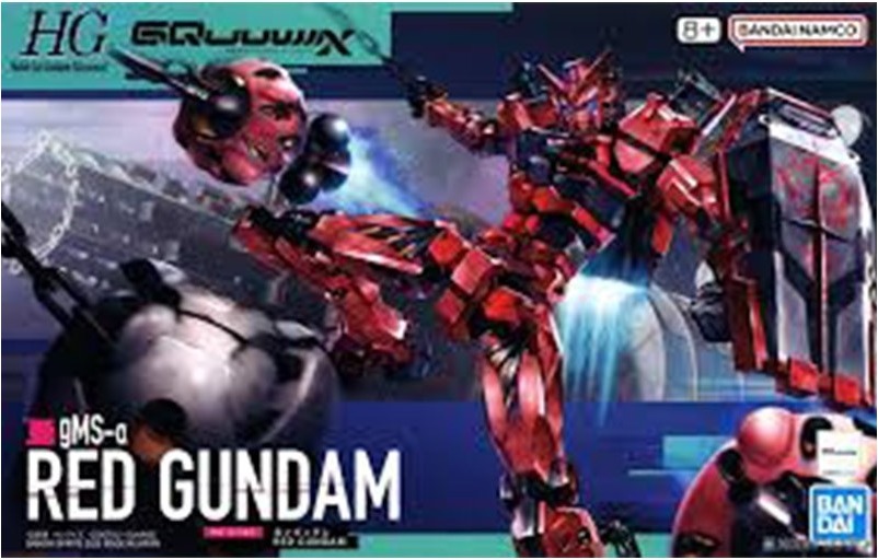 Gundam GQuuuuuuX RED HG 1/144  -  GUNDAM