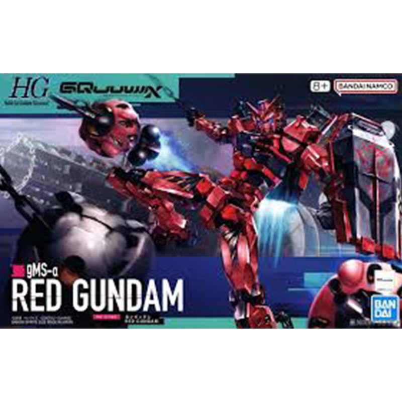 Gundam GQuuuuuuX RED HG 1/144  -  GUNDAM