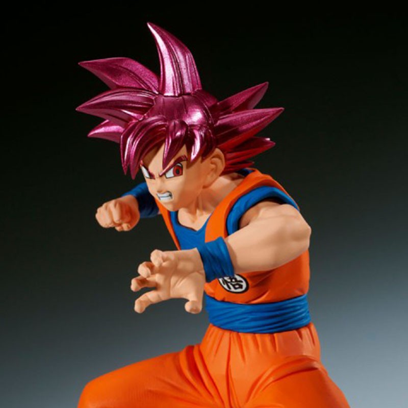Dragon Ball Z - Figurine Son Goku super Saiyan God - Match Makers  -  DRAGON BALL Z