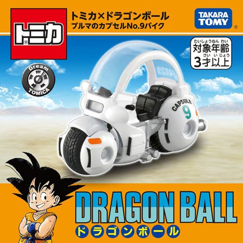 Dragon Ball - Vehicule Moto de Bulma - Tomica  -  DRAGON BALL Z