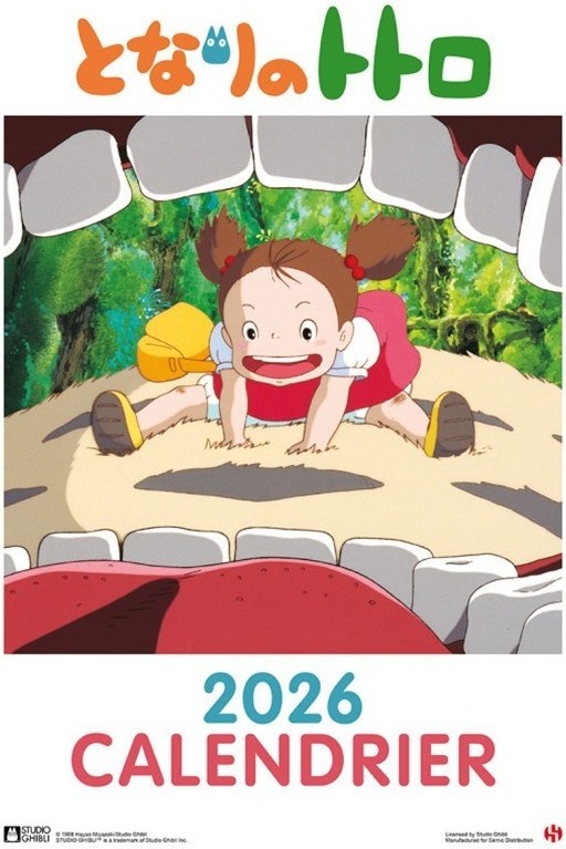 Mon voisin Totoro - Calendrier 2026  -  TOTORO - GHIBLI
