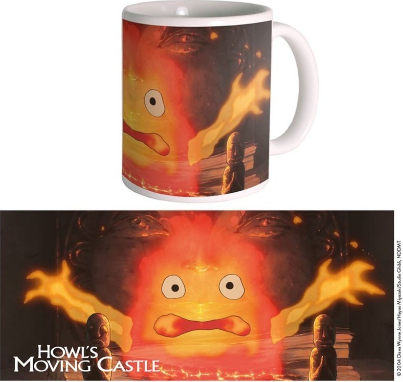 Le Château Ambulant - Mug Calcifer  -  TOTORO - GHIBLI