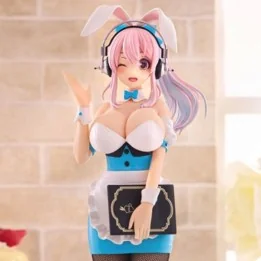 Figurine Super Sonico - BiCute Bunnies Waitress light blue ver  - FIGURINES FILLES SEXY