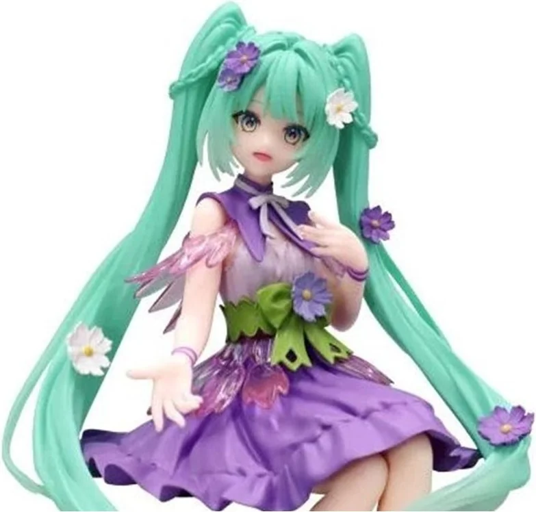 Figurine Hatsune Miku - Flower Fairy Cosmo Purple  - AUTRES FIGURINES
