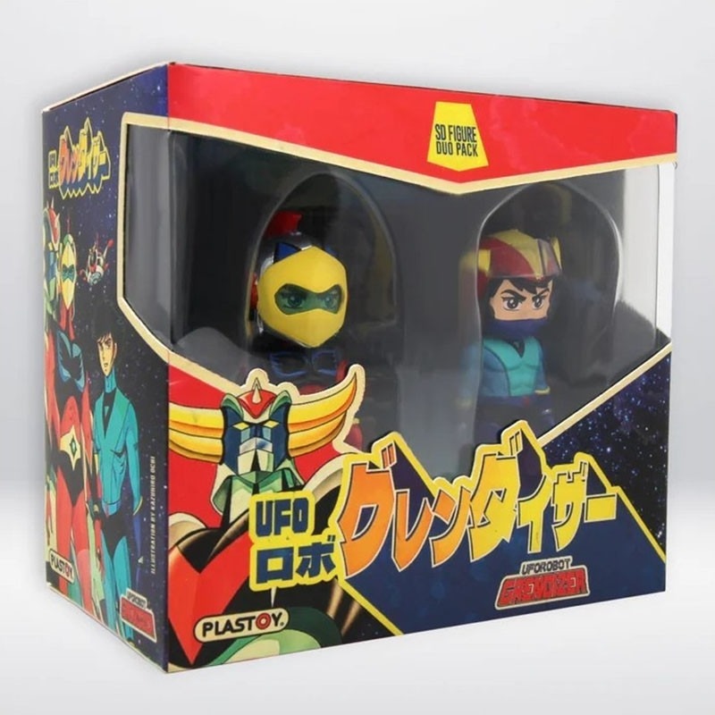 Goldorak - Pack Duo figurines Actarus & Alcor  - GOLDORAK