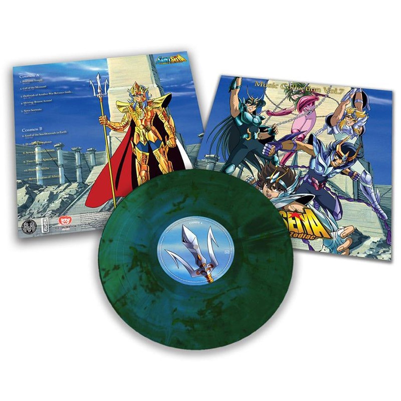 Saint Seiya - Disque vinyle OST Vol.7 Arc Poseidon  - VINYLE MANGA & JEUX VIDEO