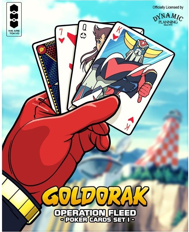 Goldorak - Jeu de 54 cartes poker Actarus  - GOLDORAK
