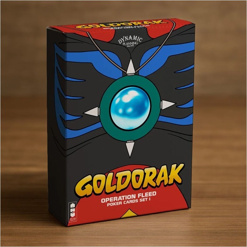 Goldorak - Jeu de 54 cartes poker Actarus  - GOLDORAK