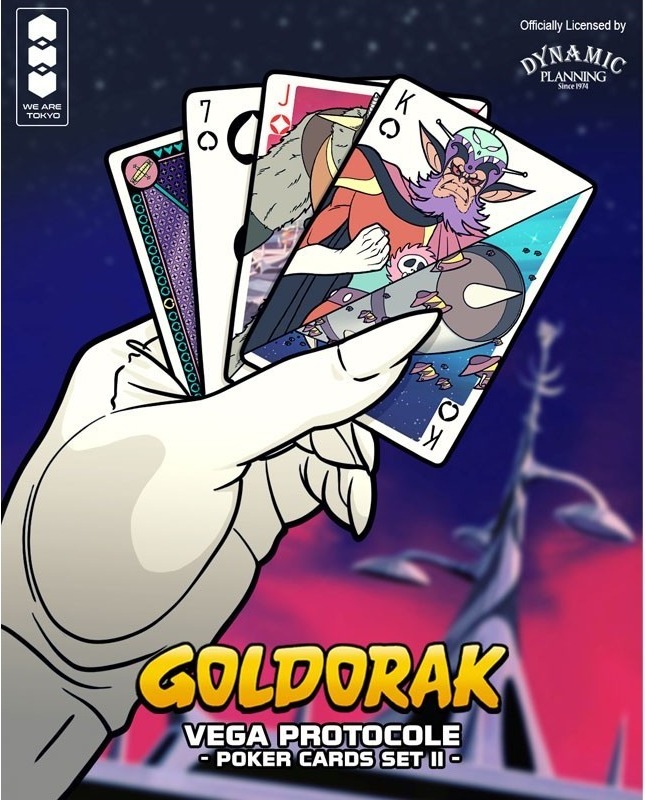 Goldorak - Jeu de 54 cartes poker Vega  - GOLDORAK