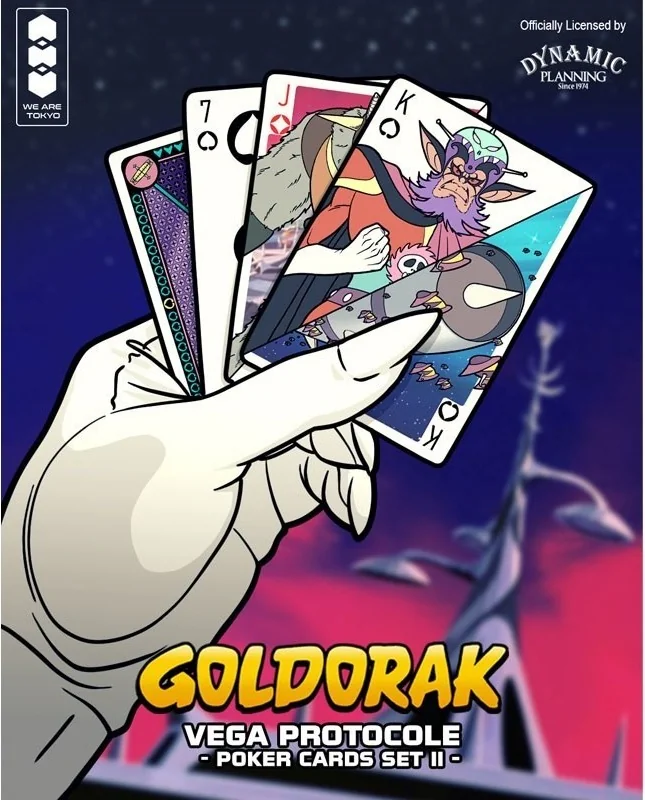 Goldorak - Jeu de 54 cartes poker Vega  - GOLDORAK