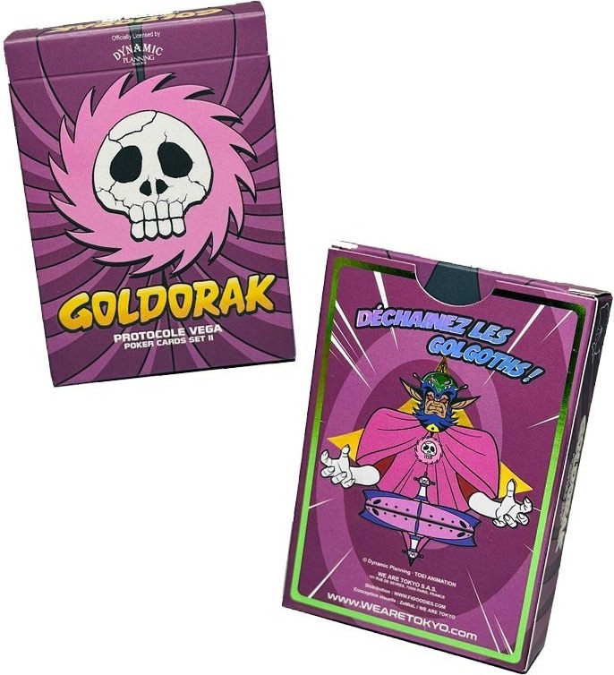 Goldorak - Jeu de 54 cartes poker Vega  - GOLDORAK