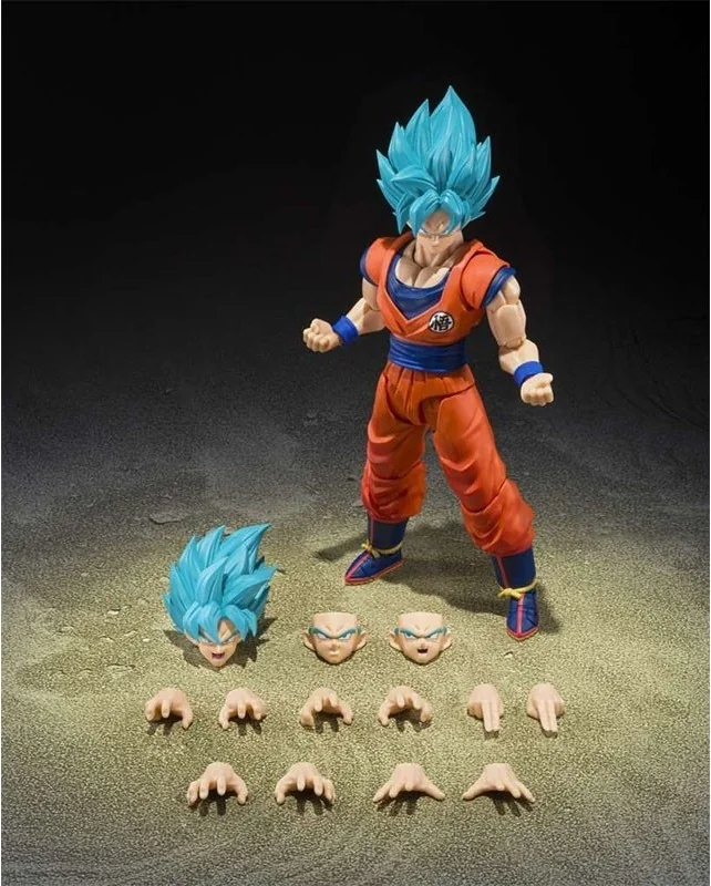 Dragon Ball Super - Figurine Son Goku Blue Power - s.h.figuarts  -  DRAGON BALL Z