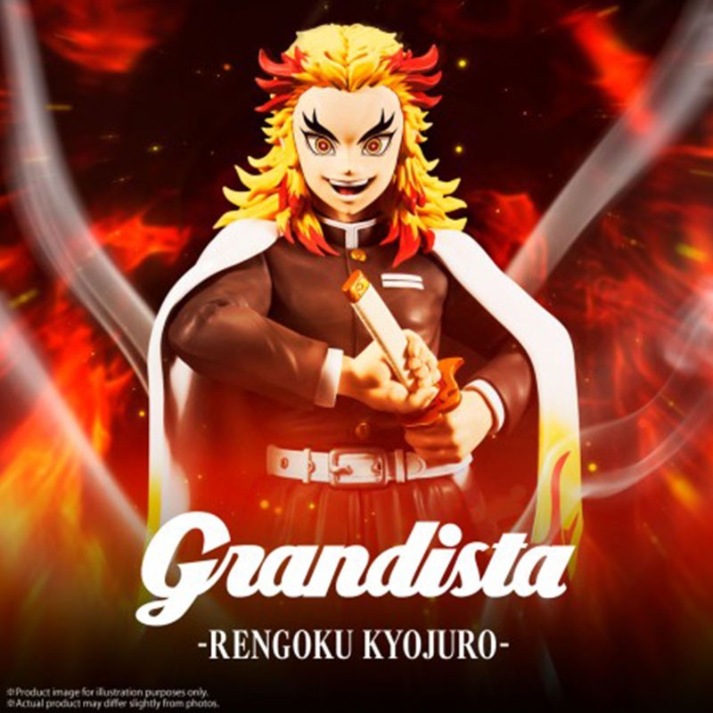 Demon Slayer - Figurine Kyojuro Rengoku - Grandista  - DEMON SLAYER