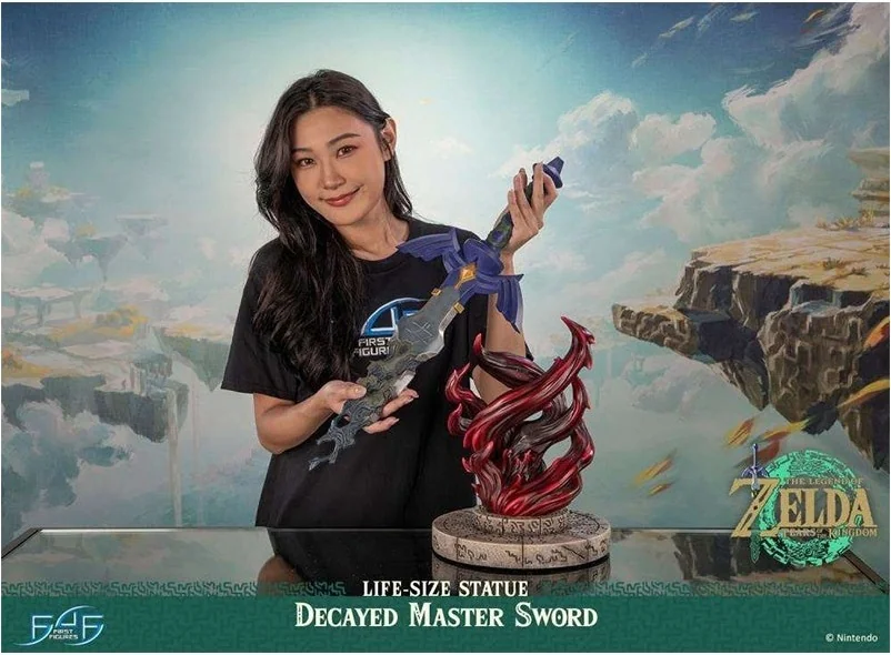 The Legend of Zelda - Statuette 1/1 Decayed Master Sword - F4F  - ZELDA