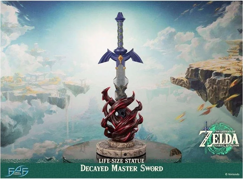 The Legend of Zelda - Statuette 1/1 Decayed Master Sword - F4F  - ZELDA