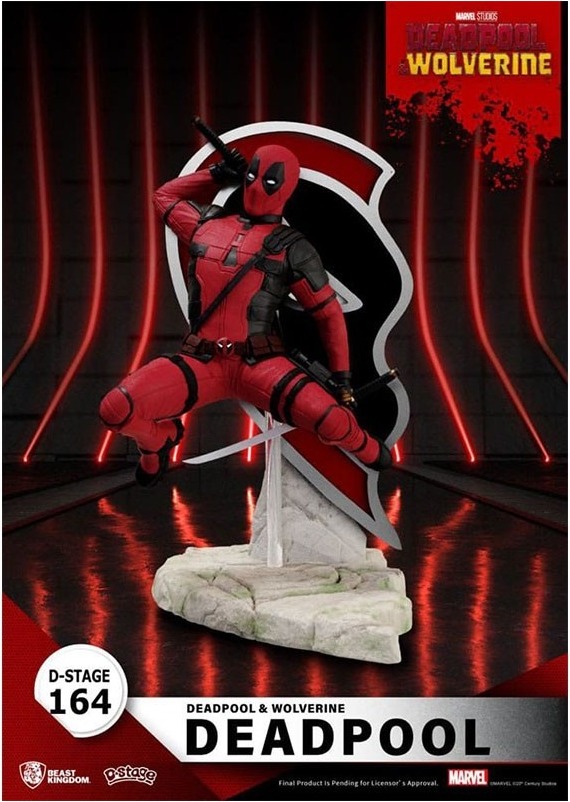 Dead Pool 3 - Figurine Deadpool - Diorama D-Stage  - DC. COMICS & MARVEL