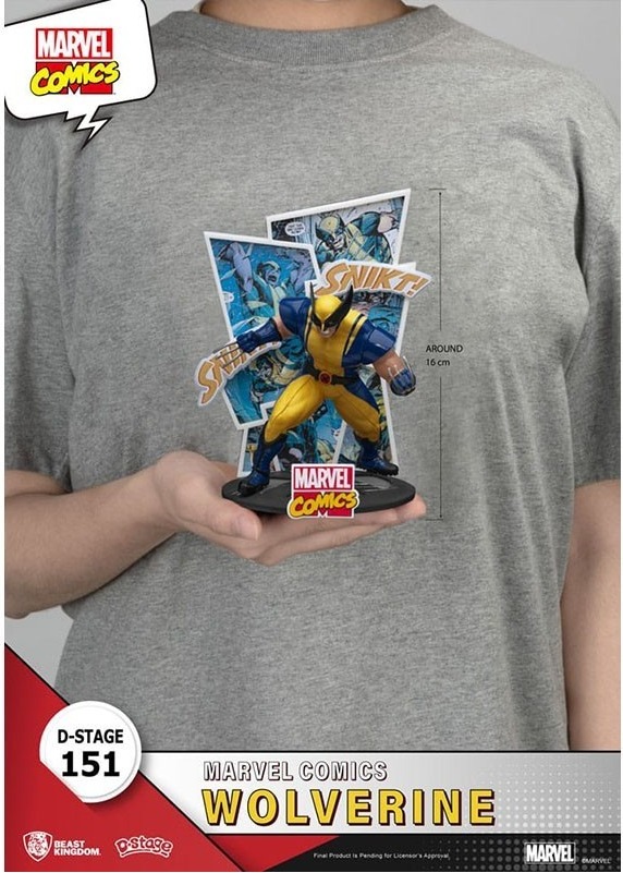 Marvel - Figurine Wolverine - D-Stage Diorama  - DC. COMICS & MARVEL