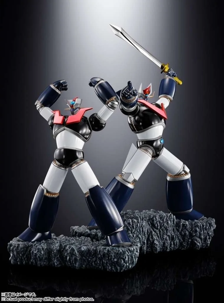 Mazinger - Figurines Double Mazingers - Figuarts Zero Touche Métallique  - GOLDORAK