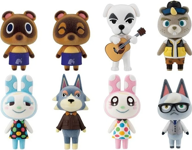 Animal Crossing: New Horizons - Set 8 Figurines Tomodachi Doll Vol. 2  - JEUX VIDEO