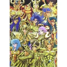 Saint Seiya - Poster Big Metallic Art Sheet - Ichiban Kuji  -  SAINT SEIYA