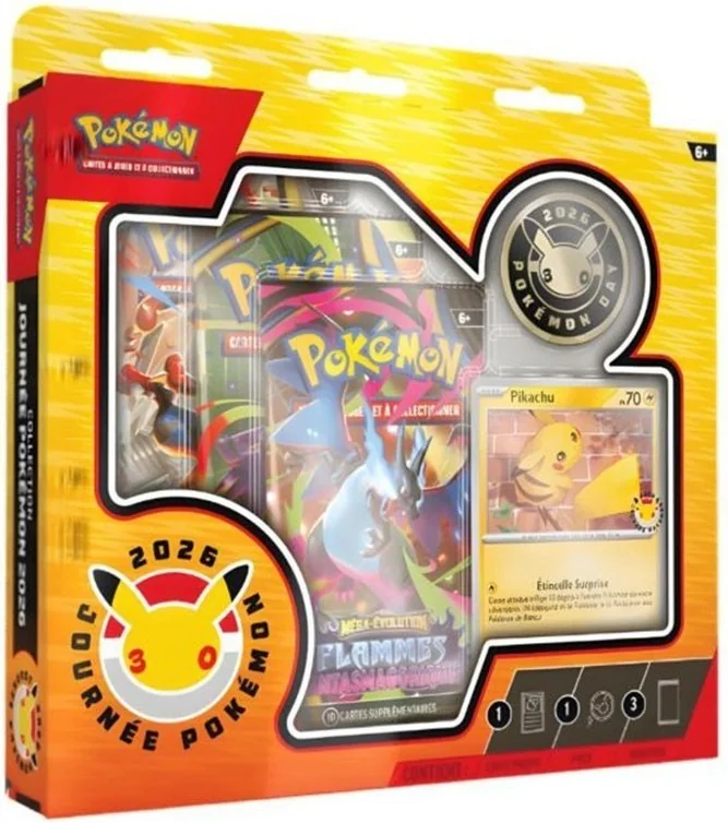Pokémon - Coffret journée Pokémon 2026  - Cartes à collectionner