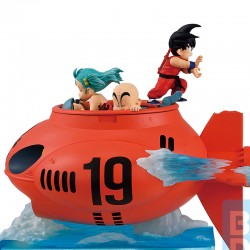 Dragon Ball - Figurine Goku & Krillin & Bulma - Red Ribbon Army Ichibansho  -  DRAGON BALL Z