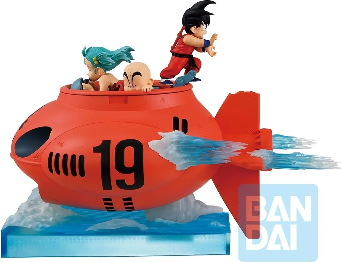 Dragon Ball - Figurine Goku & Krillin & Bulma - Red Ribbon Army Ichibansho  -  DRAGON BALL Z