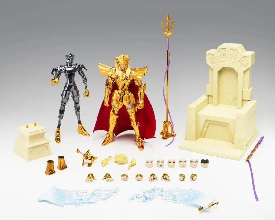Saint Seiya - Myth Cloth EX Poseidon OCE Imperial Throne Set  -  SAINT SEIYA