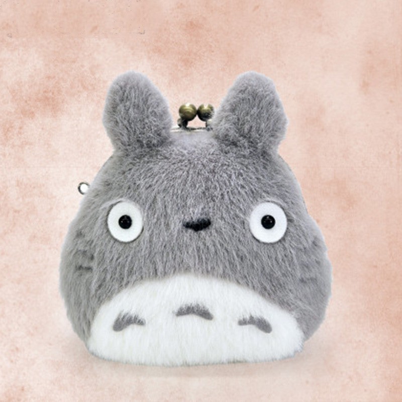Mon Voisin Totoro - Porte-monnaie Fuwafuwa Totoro Gris  -  TOTORO - GHIBLI