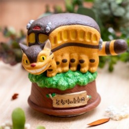 Mon voisin Totoro - Grande Statue Musicale Chat-Bus  -  TOTORO - GHIBLI